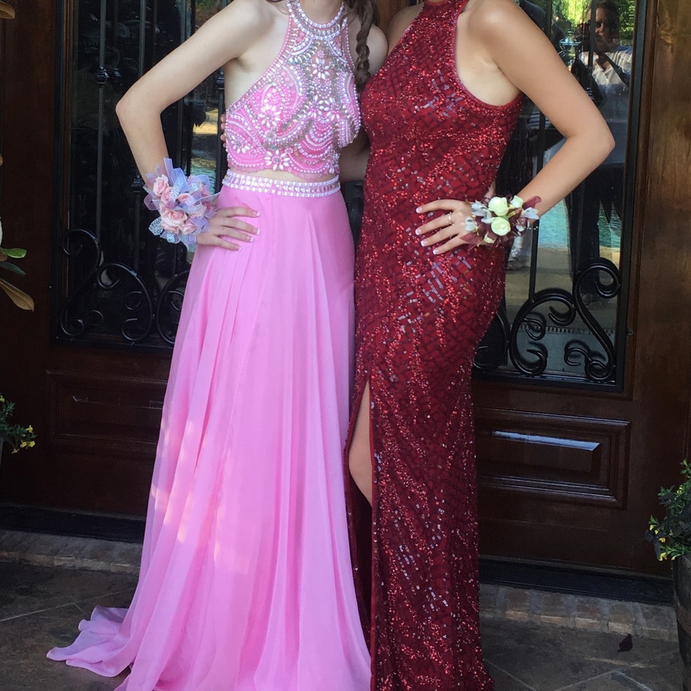 Red Prom Dress - Picture 4 of 4